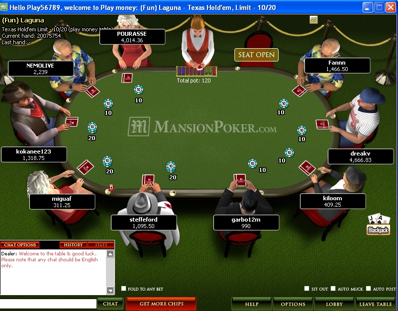 meilleur Mansion Poker Code bonus